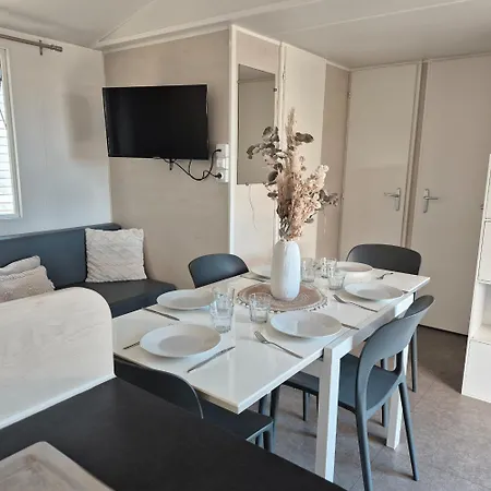 Kemping Le Lounge Mobil A 200 M De La Plage, Parc Aquatique 5 Etoiles Les Dunes