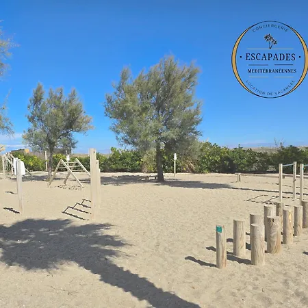 Le Lounge Mobil A 200 M De La Plage, Parc Aquatique 5 Etoiles Les Dunes *