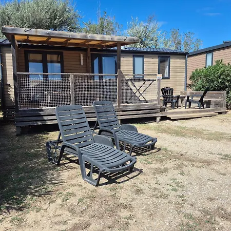 Camping Le Lounge Mobil A 200 M De La Plage, Parc Aquatique 5 Etoiles Les Dunes Torreilles