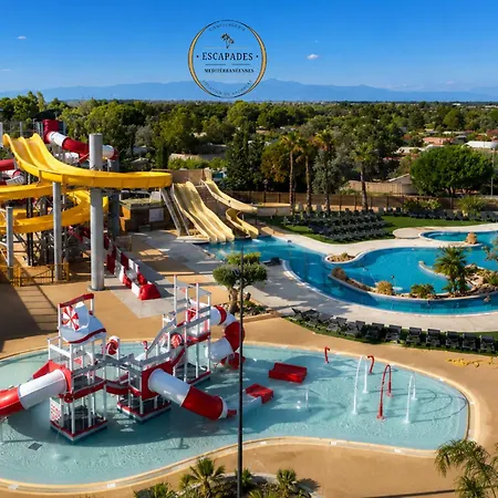 Campingplatz Le Lounge Mobil A 200 M De La Plage, Parc Aquatique 5 Etoiles Les Dunes Torreilles