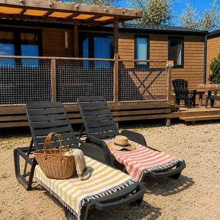 Le Lounge Mobil A 200 M De La Plage, Parc Aquatique 5 Etoiles Les Dunes Campingplatz *