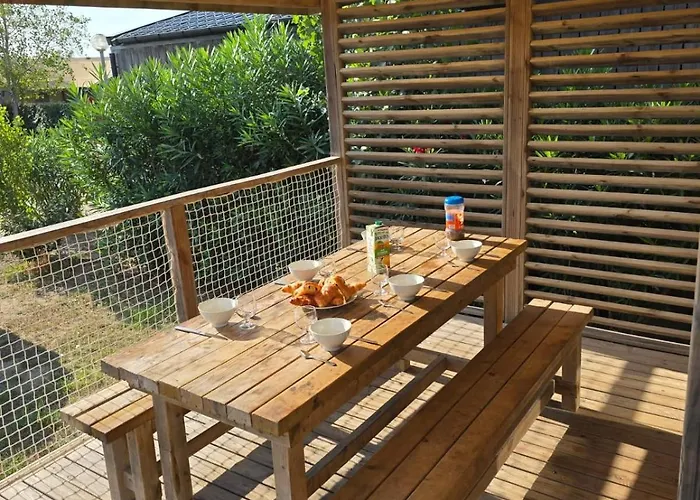Le Lounge Mobil A 200 M De La Plage, Parc Aquatique 5 Etoiles Les Dunes Torreilles