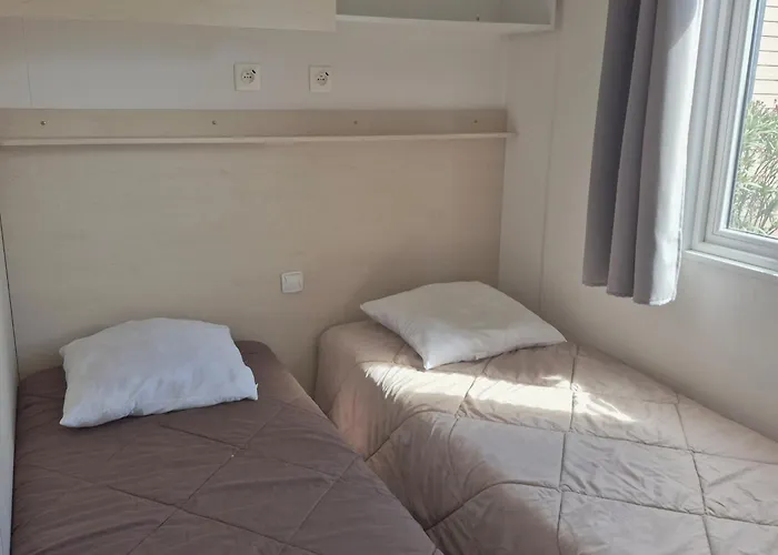 Camping Le Lounge Mobil A 200 M De La Plage, Parc Aquatique 5 Etoiles Les Dunes